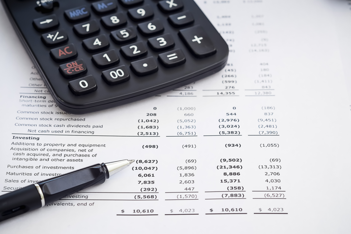Spreadsheet and Calculator for interim treasurer announcement